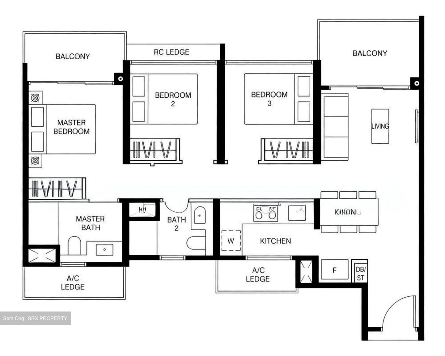 Le Quest (D23), Apartment #601128011